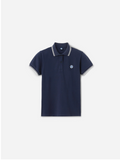 North Sails Damen Poloshirt Classic Logo T-Shirt Polo blau - Sportsgeiz