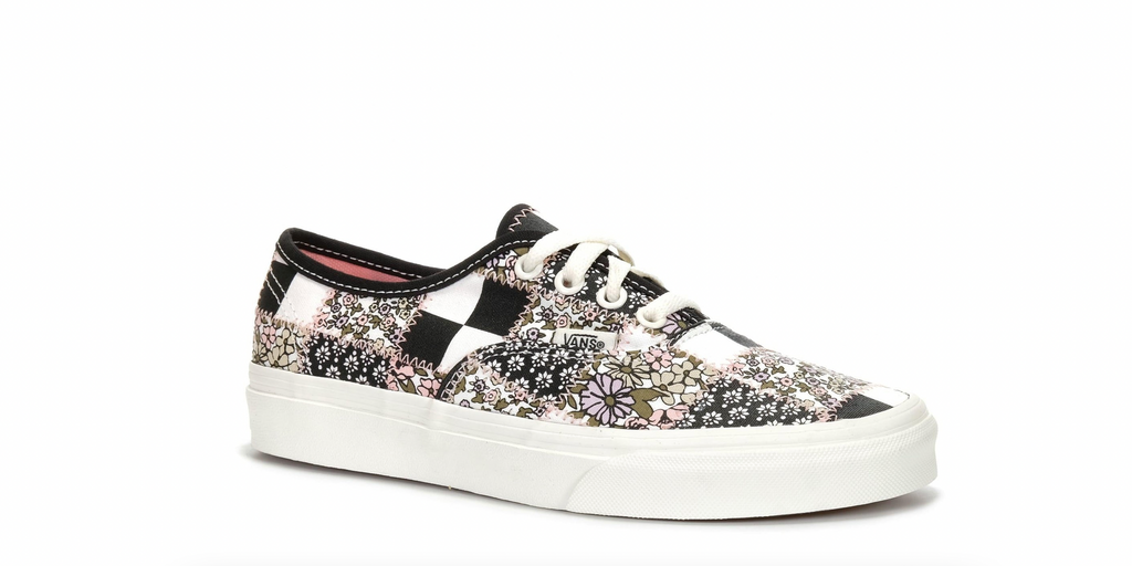 VANS Authentic Era Damen Schuhe Skater Sneaker schwarz kariert