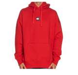 Tommy Hilfiger Tommy Jeans Herren Sweatshirt Hoodie rot - Sportsgeiz