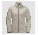 Jack Wolfskin Damen Fleece Jacke HIGH CLOUD JACKET W dusty grey - Sportsgeiz
