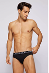 Hugo Boss Trunk Slips Herren Unterhosen 3er Box schwarz navy weiß - Sportsgeiz