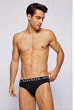 Hugo Boss Trunk Slips Herren Unterhosen 3er Box schwarz navy weiß - Sportsgeiz