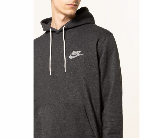 NIKE Kapuzenpullover Herren Sweatshirt Revival Hoodie Pullover schwarz