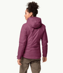 Jack Wolfskin Troposphere Outdoor Texapore O2 Hardshell Winterjacke Damen warm pink