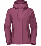 Jack Wolfskin Troposphere Outdoor Texapore O2 Hardshell Winterjacke Damen warm pink