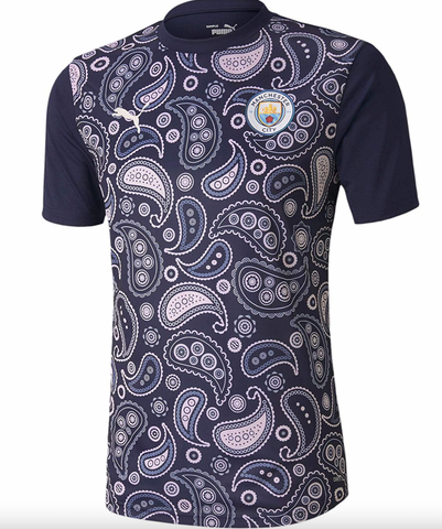 PUMA Manchester City Trikot Fussball Ausweichtrikot Premier League Meister  Auswärts blau
