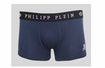 Philipp Plein Herren Boxershorts Unterhosen Trunk Totenkopf dunkelblau