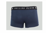Philipp Plein Herren Boxershorts Unterhosen Trunk Totenkopf dunkelblau