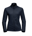 Jack Wolfskin Fleecejacke Damen Jacke Kiruna Jacket W dunkelblau