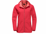 Jack Wolfskin Softshell Jacke NORTHERN POINT WOMEN Damen Regenjacke rot
