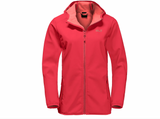 Jack Wolfskin Softshell Jacke NORTHERN POINT WOMEN Damen Regenjacke rot