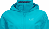 JACK WOLFSKIN STORMY POINT JACKET W 1620 Damen Jacke Regenjacke dark aqua