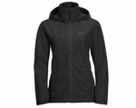 Jack Wolfskin EVANDALE JACKET W Damen Regenjacke Wanderjacke schwarz