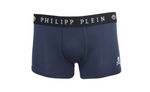 Philipp Plein Herren Boxershorts Unterhosen Trunk Totenkopf dunkelblau