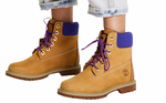 TIMBERLAND Damen Boots Classic Heritage 6 waterproof Nubuk beige Leder