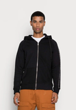 Replay Zip Hoodie Kapuzensweatshirt Sweatjacke schwarz