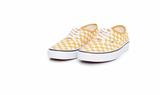 Vans Authentic Checkerboard Damen Sneakers Schuhe gelb weiß
