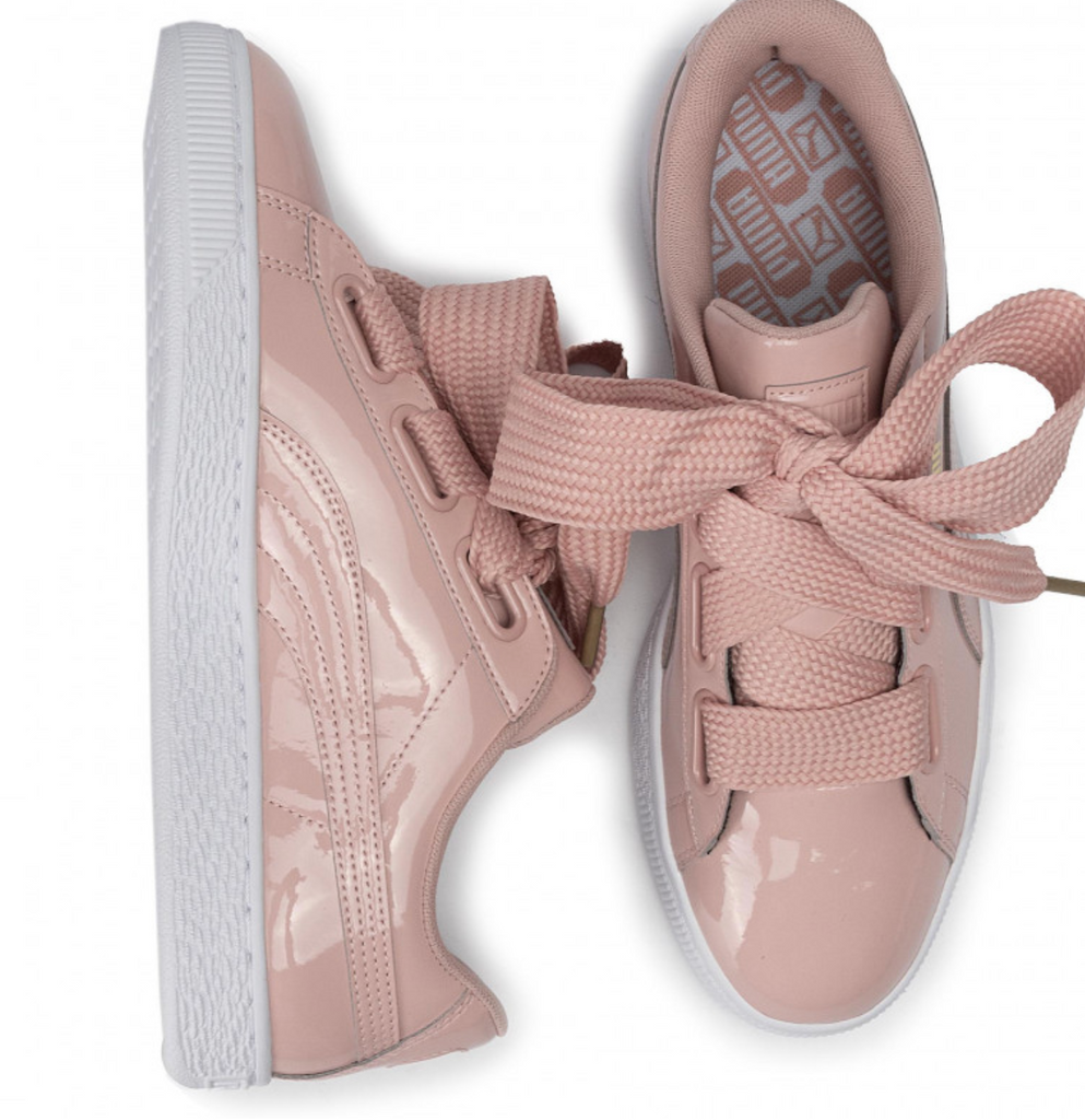 Puma Basket Heart Patent Damen Sneaker Turnschuhe Sportschuhe 363073 1 Sportsgeiz