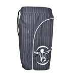 Chiemsee Badehose Badeshorts schwarz gestreift - Kopensneakers
