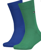 Tommy Hilfiger Classic 2er Pack Business Socken Männer Damen Unisex - Kopensneakers Marken Schuhe stark reduziert