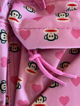 Paul Frank Damen Julius allover Rucksack Backpack Tagesrucksack pink - Sportsgeiz