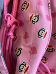 Paul Frank Damen Julius allover Rucksack Backpack Tagesrucksack pink - Sportsgeiz