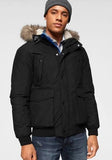 Jack & Jones Herren Winterjacke Parka Bomber schwarz - Sportsgeiz