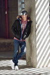 Jack & Jones Herren Winterjacke Parka Bomber schwarz - Sportsgeiz