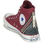 Converse Chuck Taylor CT TRI ZIP HI 545019C All Star Rot Damen Turnschuhe - Sportsgeiz
