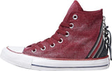 Converse Chuck Taylor CT TRI ZIP HI 545019C All Star Rot Damen Turnschuhe - Sportsgeiz
