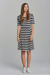 Gant Damen Ringelkleid Kleid Sommer blau gestreift - Sportsgeiz