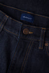 Gant Herren Hose Gentleman Slim Fit Jeans dunkelblau