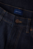 Gant Herren Hose Gentleman Slim Fit Jeans dunkelblau