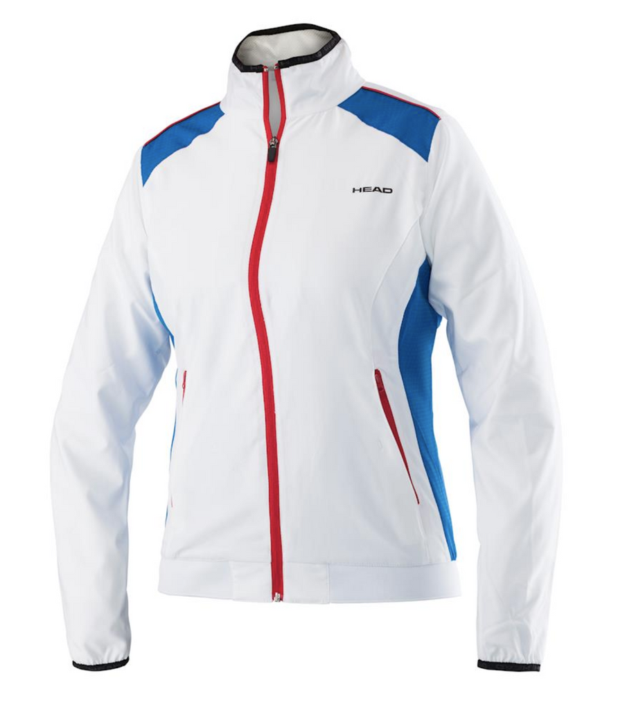 HEAD Damen Club Vest W - Tennisweste Mit Mesh-Einsätzen & Reißverschlusstaschen