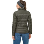 Jack Wolfskin Daunenjacke Winterjacke DNA Tundra Winter Jacke Damen oliv - Sportsgeiz