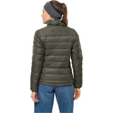 Jack Wolfskin Daunenjacke Winterjacke DNA Tundra Winter Jacke Damen oliv - Sportsgeiz