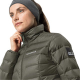 Jack Wolfskin Daunenjacke Winterjacke DNA Tundra Winter Jacke Damen oliv - Sportsgeiz