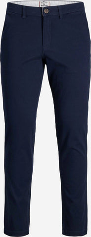 Jack & Jones Herren Chinohose 'Marco Dave' Hose navy - Sportsgeiz