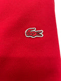 Lacoste Damen Poloshirt T-Shirt Langarm rot - Sportsgeiz