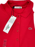 Lacoste Damen Poloshirt T-Shirt Langarm rot - Sportsgeiz