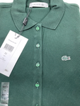 Lacoste Damen Poloshirt T-Shirt kurzarm grün - Sportsgeiz