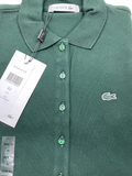 Lacoste Damen Poloshirt T-Shirt kurzarm grün - Sportsgeiz