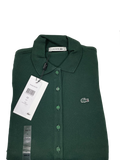 Lacoste Damen Poloshirt T-Shirt kurzarm grün - Sportsgeiz