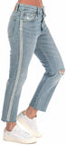 Levis Jeans 501 Jeans Crop Diamond Slim High Rise - Sportsgeiz