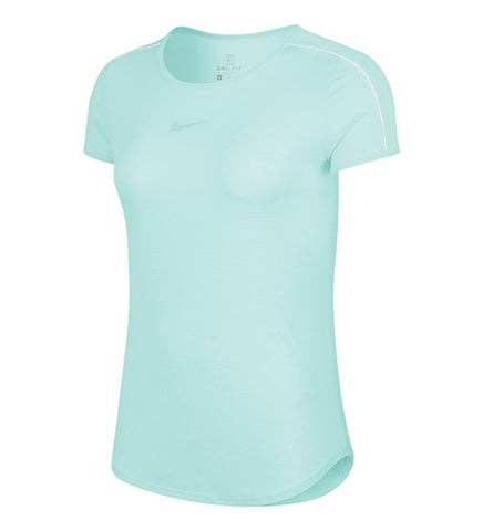 Nike Damen T-Shirt Tennis Dri-Fit Tee Mint - Sportsgeiz