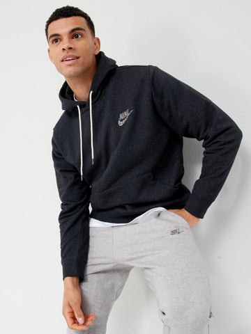 Nike Revival Overhead Hoodie Herren Kapuzensweatshirt Sweatshirt schwarz - Sportsgeiz