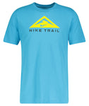 Nike Herren Laufshirt "Dri-Fit Trail Tee" Kurzarm T-Shirt  hellblau - Sportsgeiz