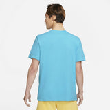 Nike Herren Laufshirt "Dri-Fit Trail Tee" Kurzarm T-Shirt  hellblau - Sportsgeiz