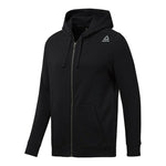 Reebok Herren Sweatshirt Kapuzenjacke Fleece Hoodie schwarz S - Sportsgeiz