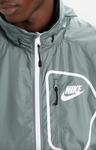 Nike Jacke Advance Rain 15 Regenjacke Windbreaker grün grau - Sportsgeiz